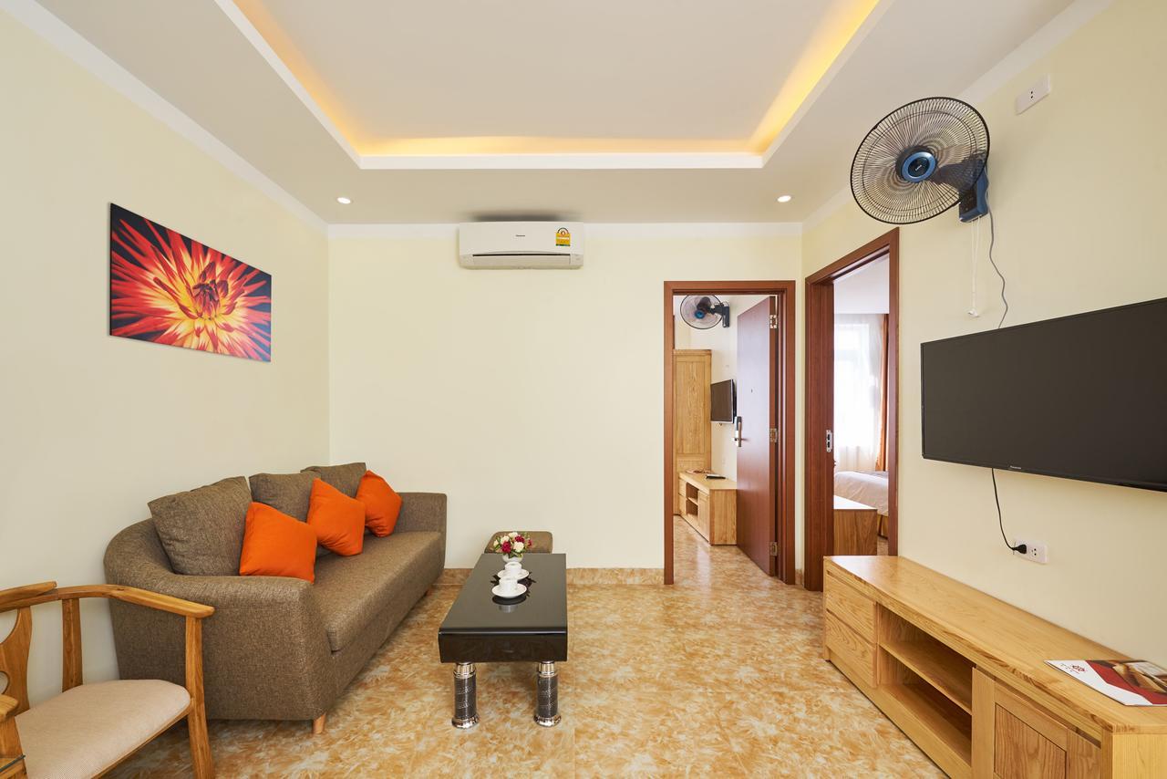 Thai An Hotel Dong Quan Bagian luar foto