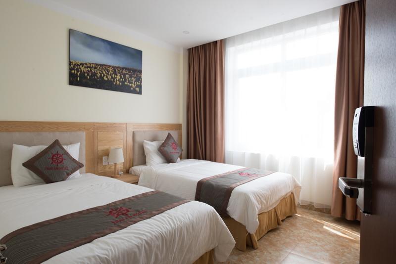 Thai An Hotel Dong Quan Bagian luar foto