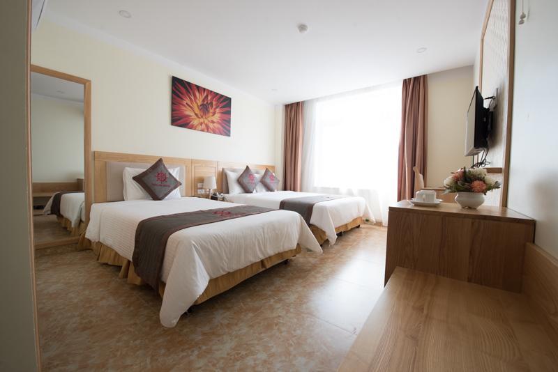 Thai An Hotel Dong Quan Bagian luar foto