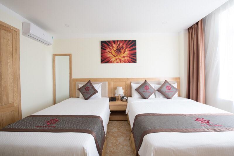 Thai An Hotel Dong Quan Bagian luar foto