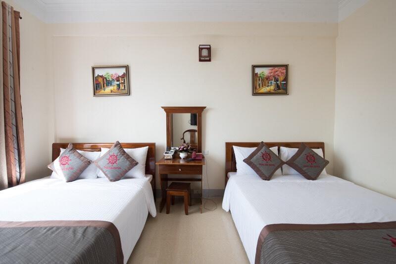 Thai An Hotel Dong Quan Bagian luar foto